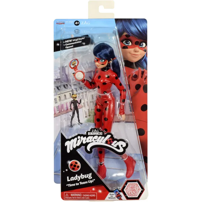 Papusa Miraculous Ladybug cu articulații flexibile